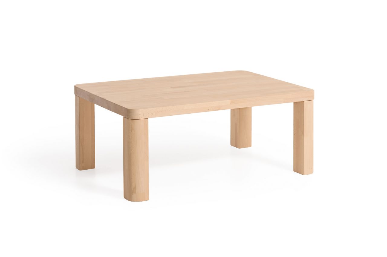 Couchtisch Tisch OSMO XL Eiche Massivholz 110x70 cm von Fun Möbel