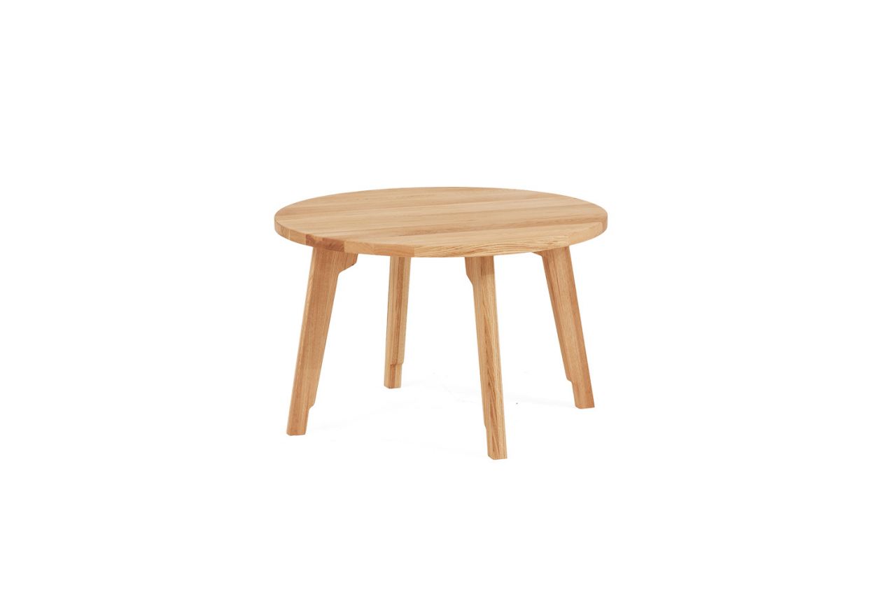 Couchtisch Tisch PIETRO Wildeiche Massivholz 60x60 cm von Fun Möbel