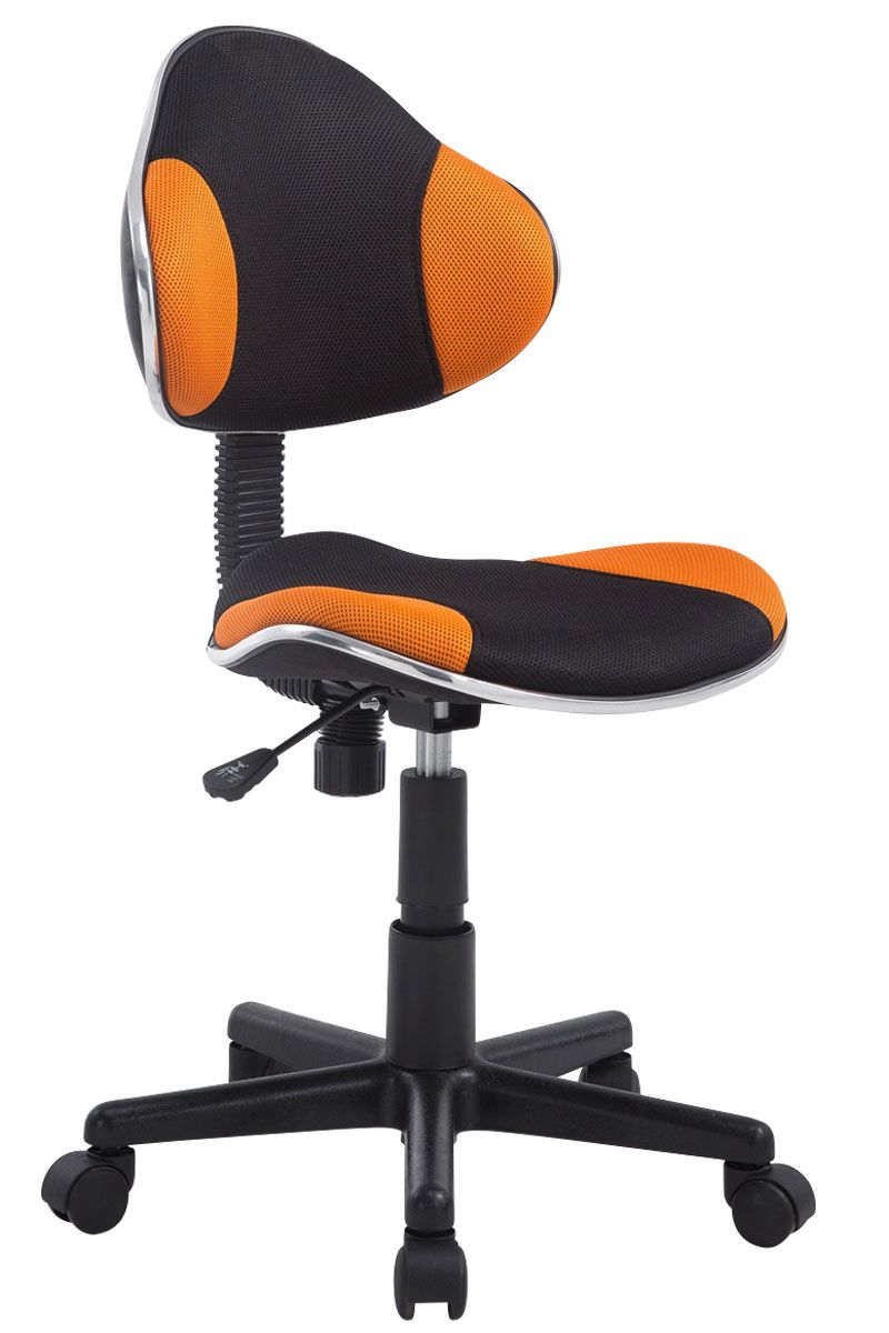 Drehstuhl Bürostuhl Stuhl - Nr 25 - Schwarz-Orange von Fun Möbel