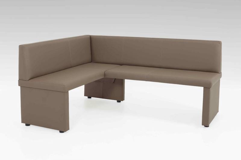Eckbank Bank Küchenbank -Debi R- Kunstleder Latte 168 x 128 cm von Fun Moebel