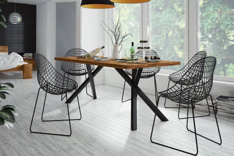 Esstisch Tisch FRIDA Buche massiv 170x80 cm von Fun Möbel