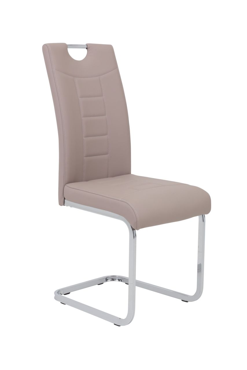 Esszimmerstühle Stuhl Freischwinger 2er Set RUBEN Cappuccino Esszimmerstühle Stuhl Freischwinger 2er Set RUBEN Cappuccino von Fun Möbel