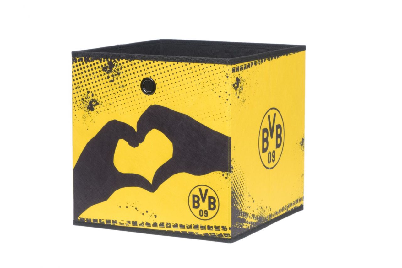 Faltbox Box - BVB 09 / Nr.2 - 32 x 32 cm / 3er Set von Fun Moebel