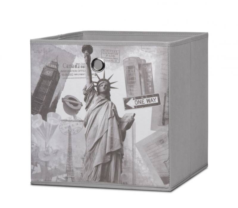 Faltbox Box City - City -32 x 32 cm - City Look von Fun Moebel