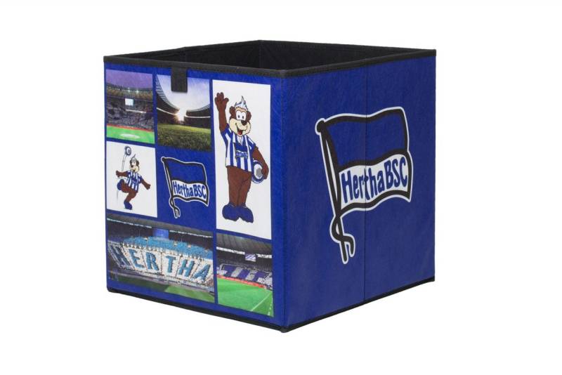 Faltbox Box - Hertha BSC / Nr.1 - 32 x 32 cm von Fun Moebel