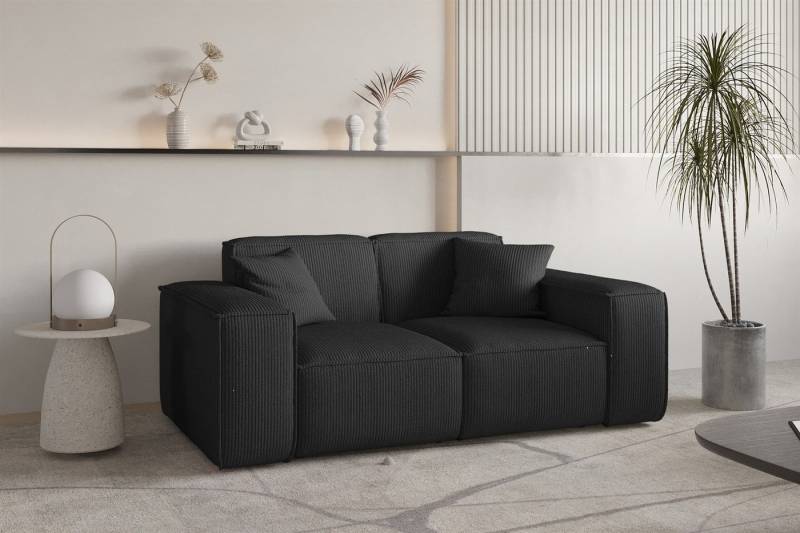 Fun Möbel 2-Sitzer Sofa Designersofa CELES PREMIUM in Stoff Scala, Auch als Set erhältlich von Fun Möbel
