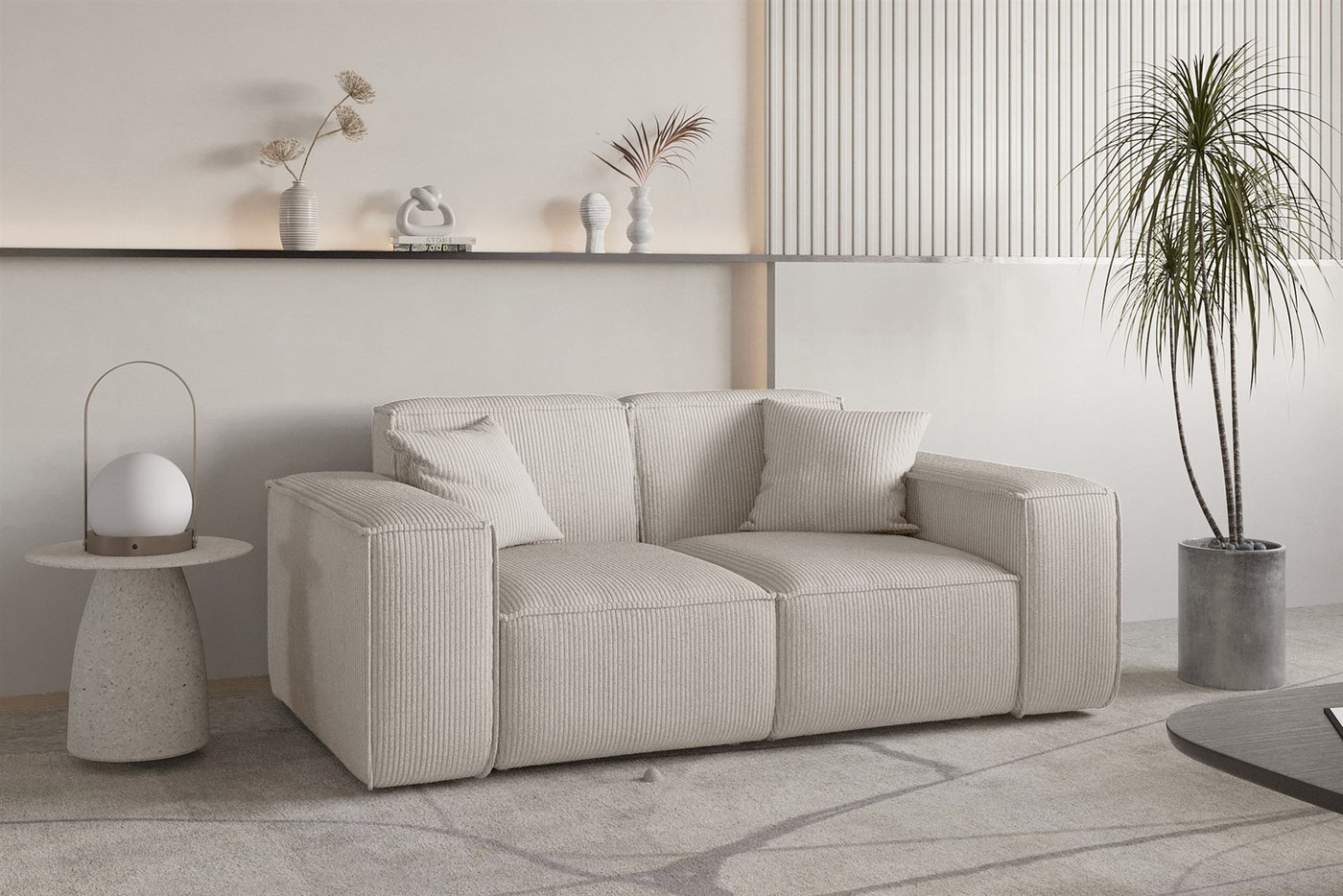 Fun Möbel 2-Sitzer Sofa Designersofa CELES PREMIUM in Stoff Scala, Auch als Set erhältlich Fun Möbel 2-Sitzer Sofa Designersofa CELES PREMIUM in Stoff Scala, Auch als Set erhältlich von Fun Möbel