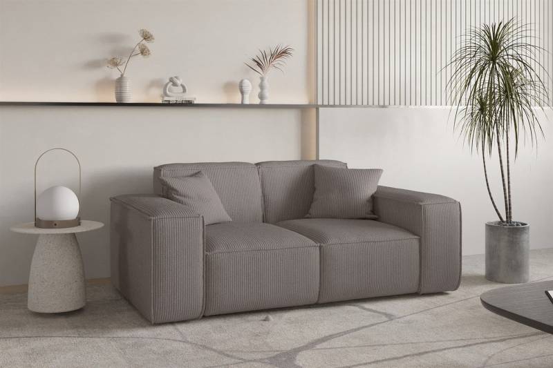 Fun Möbel 2-Sitzer Sofa Designersofa CELES PREMIUM in Stoff Scala, Auch als Set erhältlich von Fun Möbel
