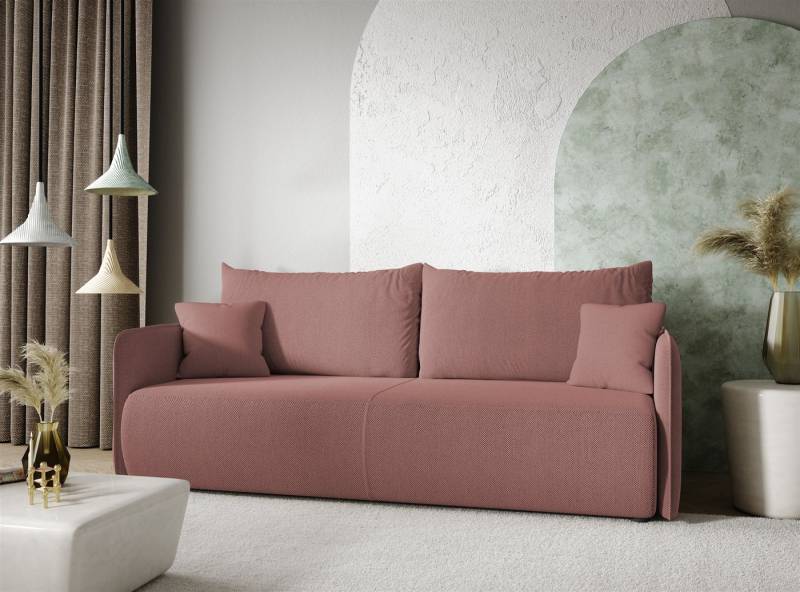Fun Möbel 2-Sitzer Sofa mit Schlaffunktion FUN REGINA Stoff Curio, inkl. Bettkasten, inkl. 2 Rücken- und 2 Zierkissen von Fun Möbel