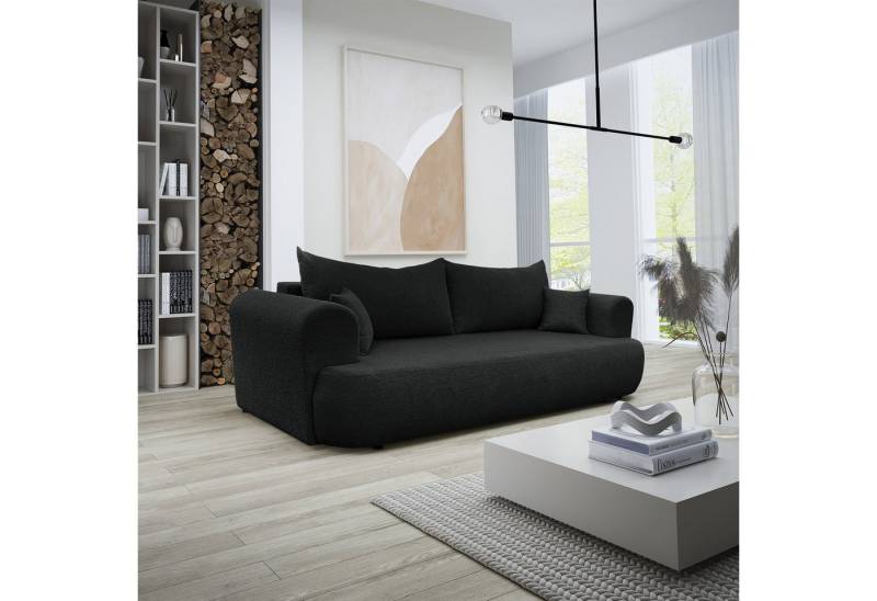 Fun Möbel 3-Sitzer Schlafsofa ANIKE in Stoff Now or Never, inkl. Bettkasten, mit Bettkasten von Fun Möbel
