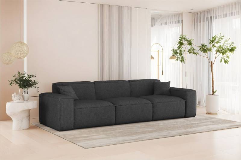Fun Möbel 3-Sitzer Sofa Designersofa CELES PREMIUM in Stoff Artico, inkl. 2 Zierkissen von Fun Möbel