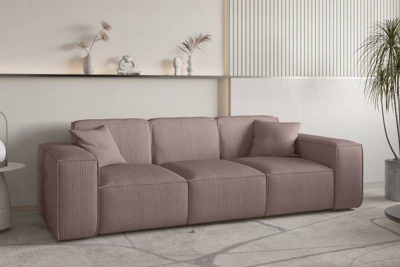 Fun Möbel 3-Sitzer Sofa Designersofa CELES PREMIUM in Stoff Scala, Auch als Set erhältlich von Fun Möbel