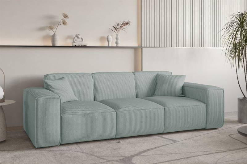 Fun Möbel 3-Sitzer Sofa Designersofa CELES PREMIUM in Stoff Scala, Auch als Set erhältlich von Fun Möbel
