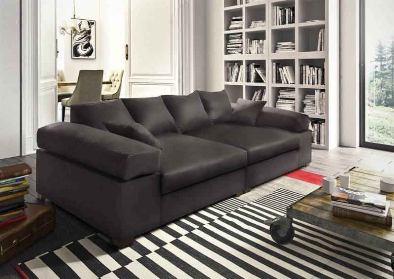 Fun Möbel Big-Sofa Big Sofa Couchgarnitur Megasofa Riesensofa AREZZO, inkl. Zierkissen 1 Teile, Neue Stoffe unter der Artikelnummer: S0V8R0K8OM1P2 von Fun Möbel