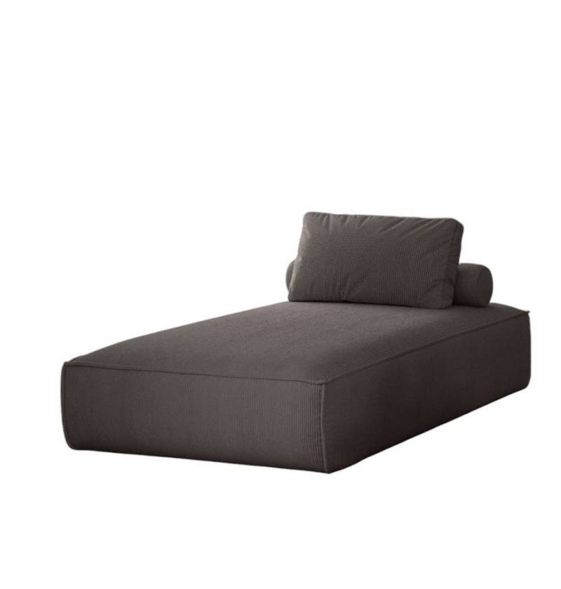 Fun Möbel Chaiselongue Chaiselongue Liege Celes in Stoff, inkl. Rückenkissen von Fun Möbel