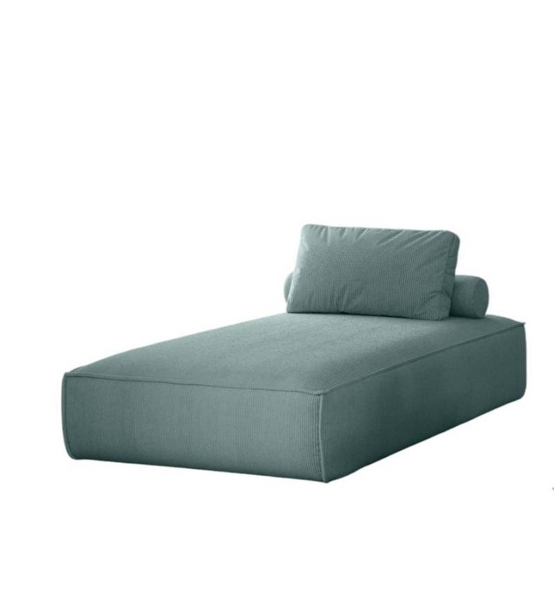 Fun Möbel Chaiselongue Chaiselongue Liege Celes in Stoff, inkl. Rückenkissen von Fun Möbel