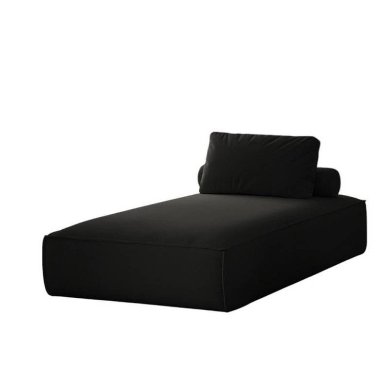Fun Möbel Chaiselongue Chaiselongue Liege Celes in Stoff, inkl. Rückenkissen von Fun Möbel