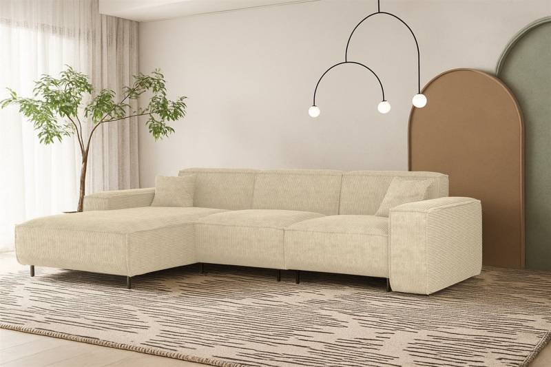 Fun Möbel Ecksofa Designersofa FUN GEMA mit Ottomane in Stoff, Rundumbezug, Ottomane Links oder Rechts Fun Möbel Ecksofa Designersofa FUN GEMA mit Ottomane in Stoff, Rundumbezug, Ottomane Links oder Rechts von Fun Möbel