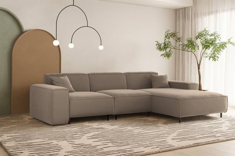 Fun Möbel Ecksofa Designersofa FUN GEMA mit Ottomane in Stoff, Rundumbezug, Ottomane Links oder Rechts Fun Möbel Ecksofa Designersofa FUN GEMA mit Ottomane in Stoff, Rundumbezug, Ottomane Links oder Rechts von Fun Möbel