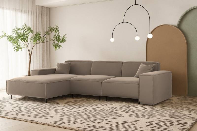 Fun Möbel Ecksofa Designersofa FUN GEMA mit Ottomane in Stoff, Rundumbezug, Ottomane Links oder Rechts Fun Möbel Ecksofa Designersofa FUN GEMA mit Ottomane in Stoff, Rundumbezug, Ottomane Links oder Rechts von Fun Möbel