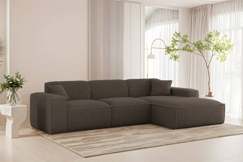 Fun Möbel Ecksofa Designersofa FUN PEREZ PREMIUM in Stoff Sven, Ottomane Rechts oder Links, inkl. 2 x Zierkissen Fun Möbel Ecksofa Designersofa FUN PEREZ PREMIUM in Stoff Sven, Ottomane Rechts oder Links, inkl. 2 x Zierkissen von Fun Möbel