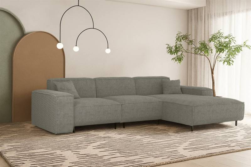 Fun Möbel Ecksofa Designersofa GLORIA mit Ottomane in Stoff, Rundumbezug, Ottomane Links oder Rechts Fun Möbel Ecksofa Designersofa GLORIA mit Ottomane in Stoff, Rundumbezug, Ottomane Links oder Rechts von Fun Möbel