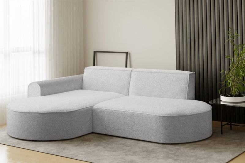 Fun Möbel Ecksofa Ecksofa Designersofa BONDY in Stoff mit Ottomane, Ottomane links oder rechts, Rundumbezug Fun Möbel Ecksofa Ecksofa Designersofa BONDY in Stoff mit Ottomane, Ottomane links oder rechts, Rundumbezug von Fun Möbel