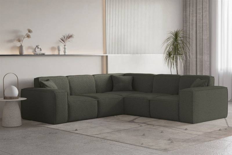 Fun Möbel Ecksofa Ecksofa Designersofa CELES PREMIUM Seite Universal in Stoff, Inkl. 3 Zierkissen Fun Möbel Ecksofa Ecksofa Designersofa CELES PREMIUM Seite Universal in Stoff, Inkl. 3 Zierkissen von Fun Möbel