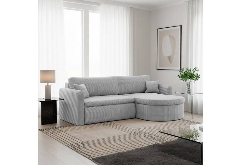 Fun Möbel Ecksofa Ecksofa Schlafsofa FELIZ, Rundumbezug, Inkl. Bettkasten und 2 Zierkissen Fun Möbel Ecksofa Ecksofa Schlafsofa FELIZ, Rundumbezug, Inkl. Bettkasten und 2 Zierkissen von Fun Möbel