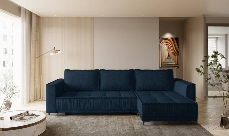 Fun Möbel Ecksofa Ecksofa Schlafsofa FUN ARGUS mit Ottomane in Stoff Terra, inkl. Bettkasten, Rundumbezug und ausziehbare Liegefläche Fun Möbel Ecksofa Ecksofa Schlafsofa FUN ARGUS mit Ottomane in Stoff Terra, inkl. Bettkasten, Rundumbezug und ausziehbare Liegefläche von Fun Möbel