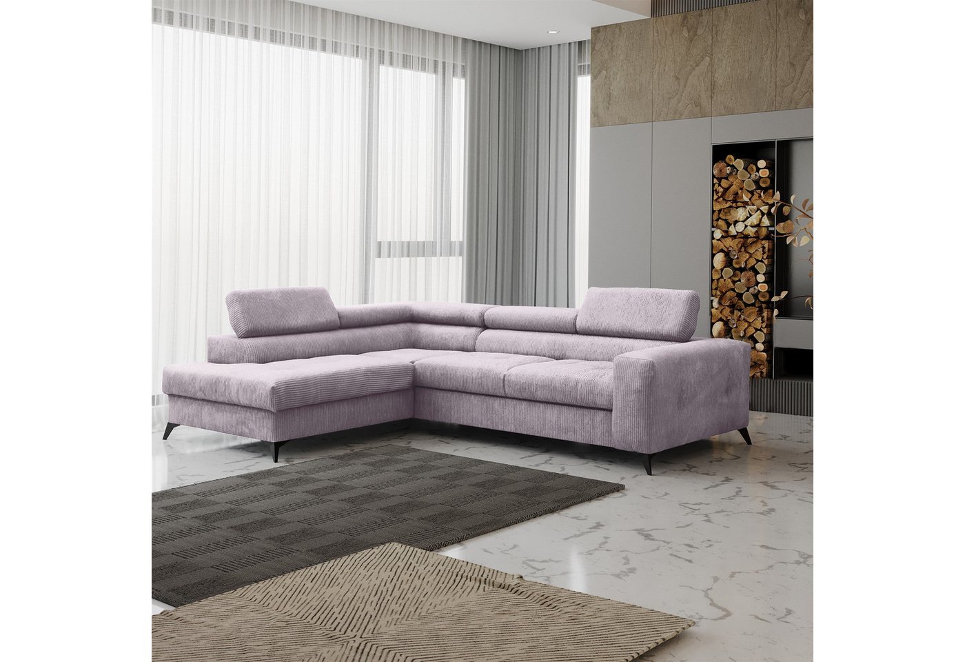 Fun Möbel Ecksofa Schlafsofa AMADEO, Rundumbezug, inkl. Bettkasten Fun Möbel Ecksofa Schlafsofa AMADEO, Rundumbezug, inkl. Bettkasten von Fun Möbel