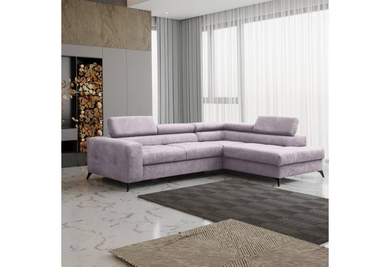 Fun Möbel Ecksofa Schlafsofa AMADEO, Rundumbezug, inkl. Bettkasten von Fun Möbel