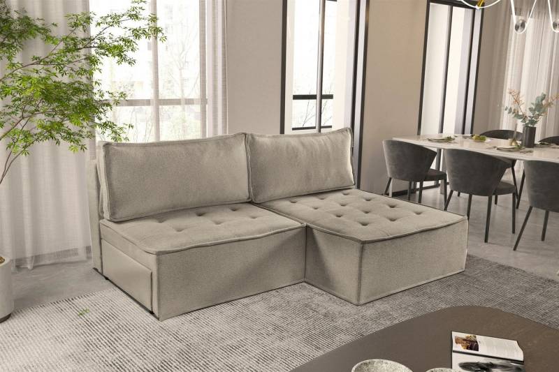 Fun Möbel Ecksofa Schlafsofa AMALIA Stoff Raven, Rundumbezug, inkl. Bettkasten Fun Möbel Ecksofa Schlafsofa AMALIA Stoff Raven, Rundumbezug, inkl. Bettkasten von Fun Möbel