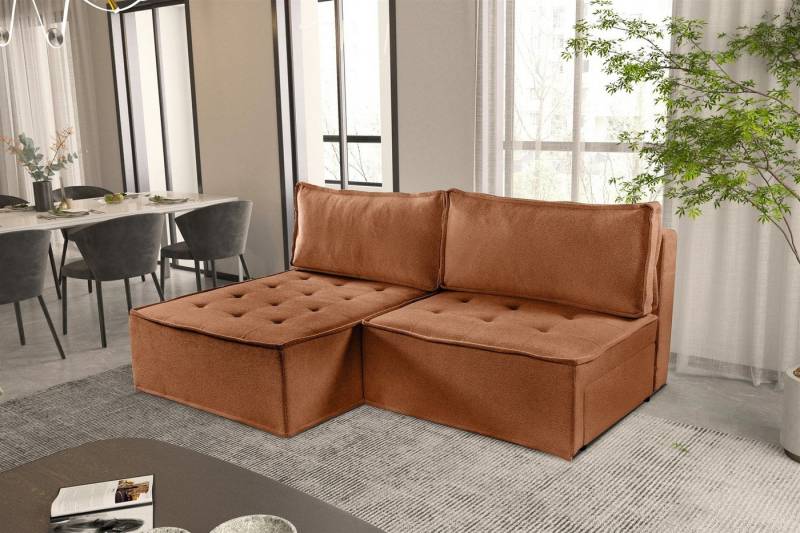 Fun Möbel Ecksofa Schlafsofa AMALIA Stoff Raven, Rundumbezug, inkl. Bettkasten Fun Möbel Ecksofa Schlafsofa AMALIA Stoff Raven, Rundumbezug, inkl. Bettkasten von Fun Möbel