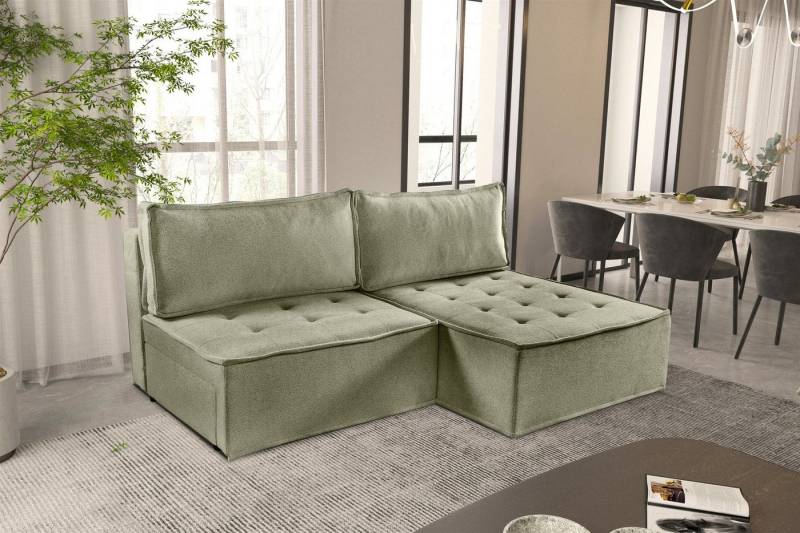 Fun Möbel Ecksofa Schlafsofa AMALIA Stoff Raven, Rundumbezug, inkl. Bettkasten Fun Möbel Ecksofa Schlafsofa AMALIA Stoff Raven, Rundumbezug, inkl. Bettkasten von Fun Möbel