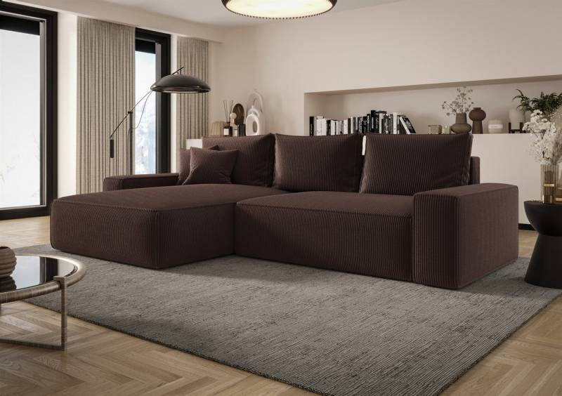 Fun Möbel Ecksofa Schlafsofa FUN AMIDA mit Ottomane in Stoff Poso, mit Bettkasten Fun Möbel Ecksofa Schlafsofa FUN AMIDA mit Ottomane in Stoff Poso, mit Bettkasten von Fun Möbel
