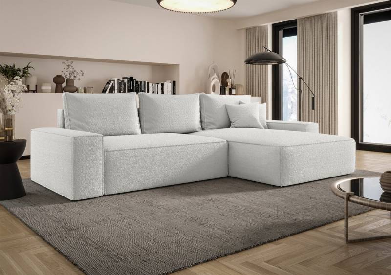 Fun Möbel Ecksofa Schlafsofa FUN AMIDA mit Ottomane in Stoff Quelle, mit Bettkasten, Rundumbezug Fun Möbel Ecksofa Schlafsofa FUN AMIDA mit Ottomane in Stoff Quelle, mit Bettkasten, Rundumbezug von Fun Möbel