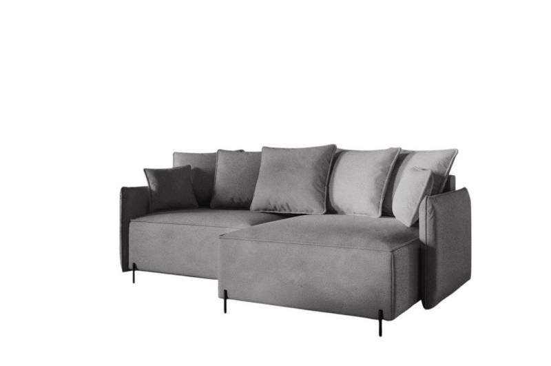 Fun Möbel Ecksofa Schlafsofa Sofa BETTO in Stoff Now or Never, Ottomane Links oder Rechts, Bettkasten, Rundumbezug von Fun Möbel