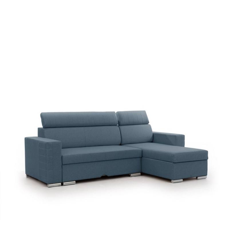 Fun Möbel Ecksofa Schlafsofa Sofa CANTON in Stoff, Ottomane Rechts oder Links, inkl. Bettkasten von Fun Möbel