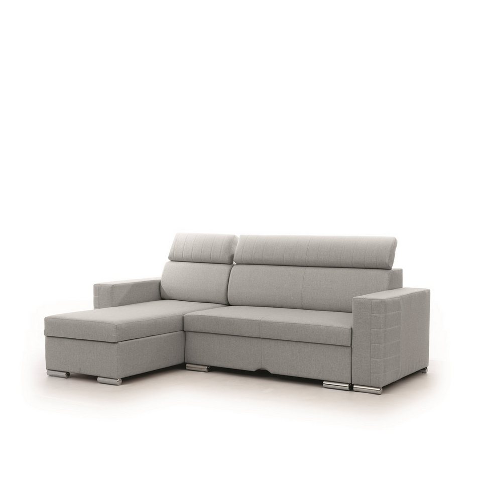 Fun Möbel Ecksofa Schlafsofa Sofa CANTON in Stoff, Ottomane Rechts oder Links, inkl. Bettkasten Fun Möbel Ecksofa Schlafsofa Sofa CANTON in Stoff, Ottomane Rechts oder Links, inkl. Bettkasten von Fun Möbel