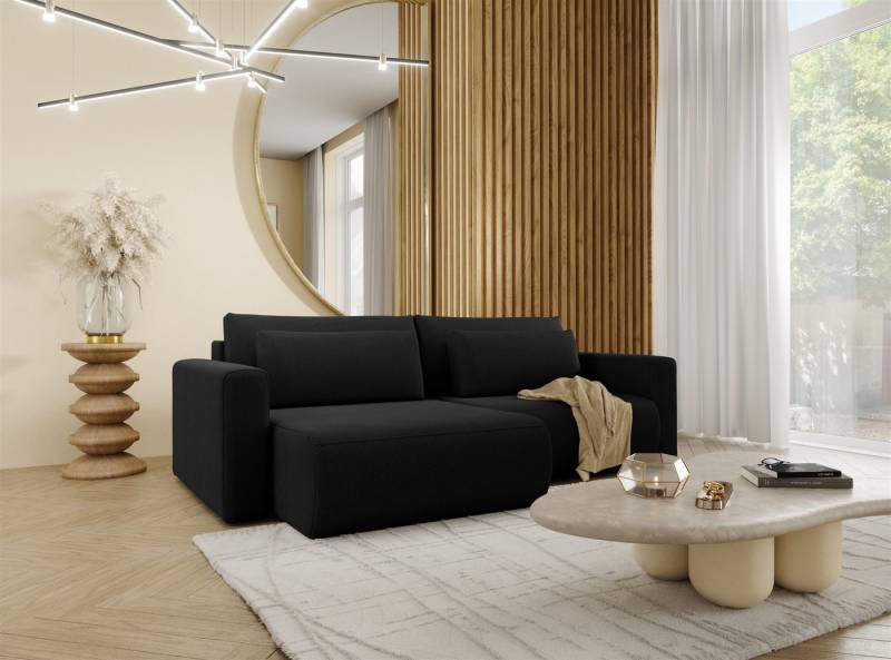 Fun Möbel Ecksofa Schlafsofa Sofa CHAIRA in Stoff Curio, Ottomane Links oder Rechts, Rundumbezug von Fun Möbel