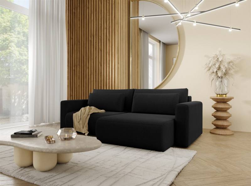 Fun Möbel Ecksofa Schlafsofa Sofa CHAIRA in Stoff Curio, Ottomane Links oder Rechts, Rundumbezug von Fun Möbel