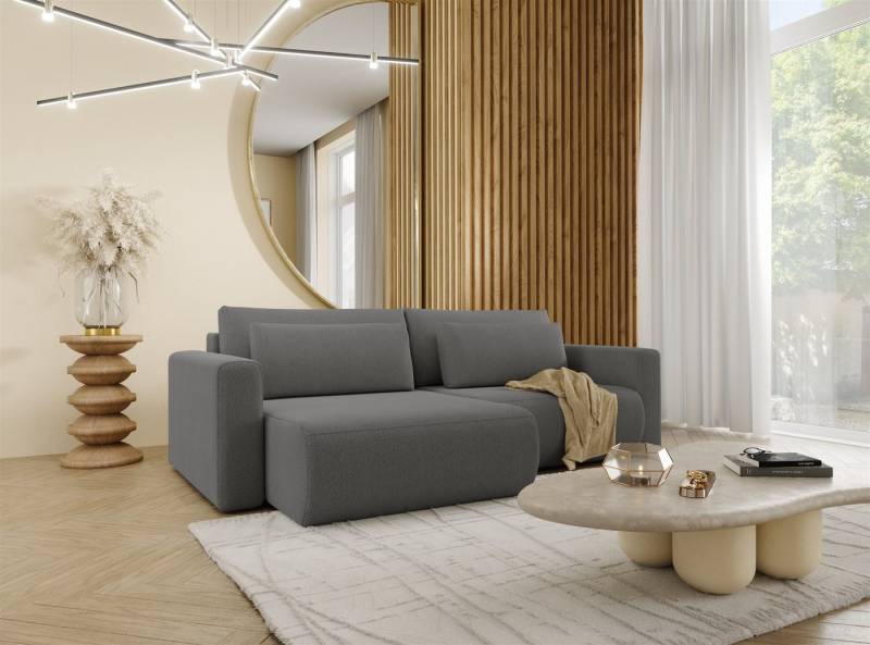 Fun Möbel Ecksofa Schlafsofa Sofa CHAIRA in Stoff Curio, Ottomane Links oder Rechts, Rundumbezug von Fun Möbel