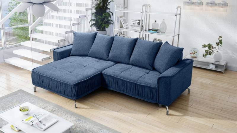 Fun Möbel Ecksofa Schlafsofa Sofa FLORENCE in Stoff, inkl. 5 Rückenkissen, inkl. Schlaffunktion Fun Möbel Ecksofa Schlafsofa Sofa FLORENCE in Stoff, inkl. 5 Rückenkissen, inkl. Schlaffunktion von Fun Möbel