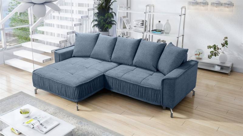 Fun Möbel Ecksofa Schlafsofa Sofa FLORENCE in Stoff, inkl. 5 Rückenkissen, inkl. Schlaffunktion Fun Möbel Ecksofa Schlafsofa Sofa FLORENCE in Stoff, inkl. 5 Rückenkissen, inkl. Schlaffunktion von Fun Möbel