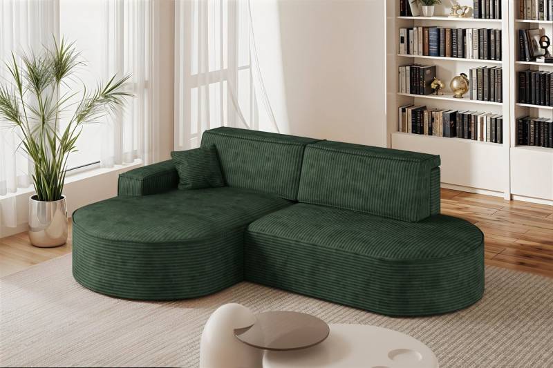 Fun Möbel Ecksofa Schlafsofa Sofa FUN CASTELO, Ottomane Rechts oder Links, inkl. Bettkasten und 1 x Zierkissen Fun Möbel Ecksofa Schlafsofa Sofa FUN CASTELO, Ottomane Rechts oder Links, inkl. Bettkasten und 1 x Zierkissen von Fun Möbel