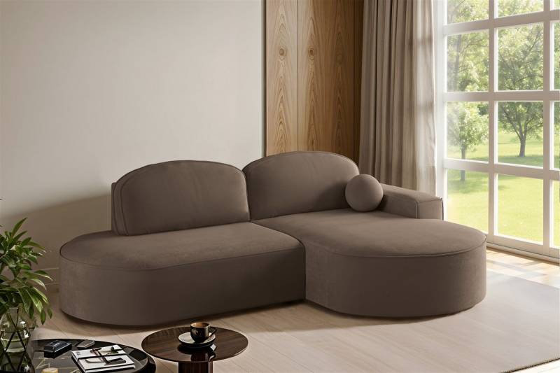 Fun Möbel Ecksofa Schlafsofa Sofa FUN CASTIGO mit Ottomane in Stoff Salvador, Rundumbezug Fun Möbel Ecksofa Schlafsofa Sofa FUN CASTIGO mit Ottomane in Stoff Salvador, Rundumbezug von Fun Möbel