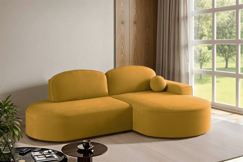 Fun Möbel Ecksofa Schlafsofa Sofa FUN CASTIGO mit Ottomane in Stoff Salvador, Rundumbezug Fun Möbel Ecksofa Schlafsofa Sofa FUN CASTIGO mit Ottomane in Stoff Salvador, Rundumbezug von Fun Möbel