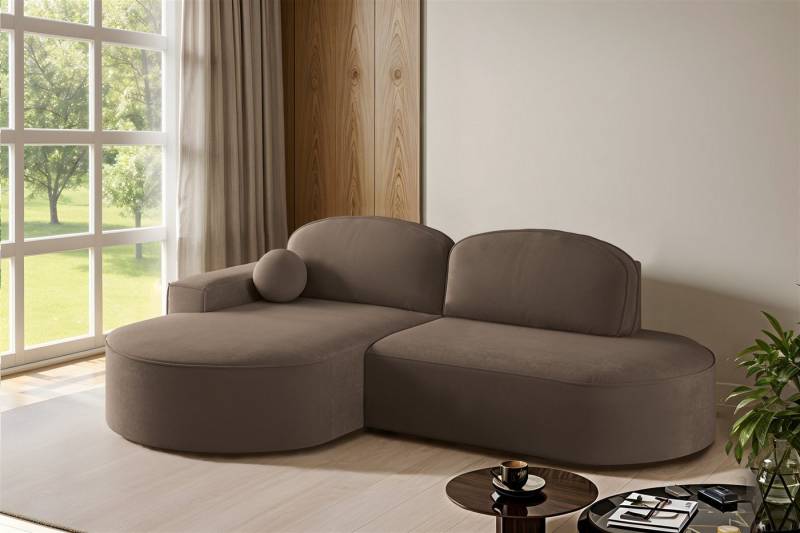 Fun Möbel Ecksofa Schlafsofa Sofa FUN CASTIGO mit Ottomane in Stoff Salvador, Rundumbezug Fun Möbel Ecksofa Schlafsofa Sofa FUN CASTIGO mit Ottomane in Stoff Salvador, Rundumbezug von Fun Möbel