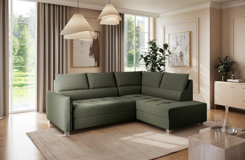 Fun Möbel Ecksofa Schlafsofa Sofa FUN GAVINO in Stoff Vogue, Rundumbezug, inkl. Bettkasten Fun Möbel Ecksofa Schlafsofa Sofa FUN GAVINO in Stoff Vogue, Rundumbezug, inkl. Bettkasten von Fun Möbel